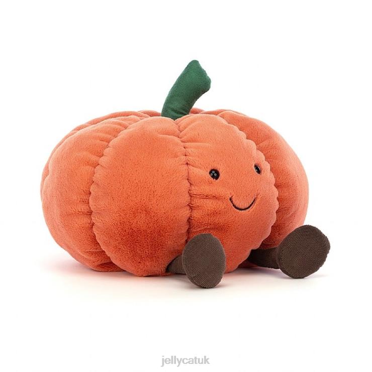 Jellycat Toy V248Z211 Amuseable Pumpkin Orange