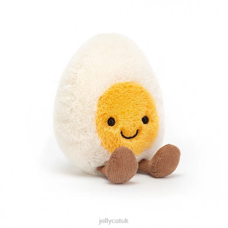 Jellycat Toy V248Z23 Amuseable Happy Boiled Egg Cream