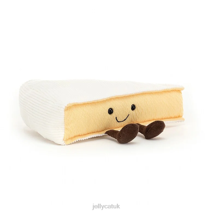 Jellycat Toy V248Z27 Amuseable Brie Cream