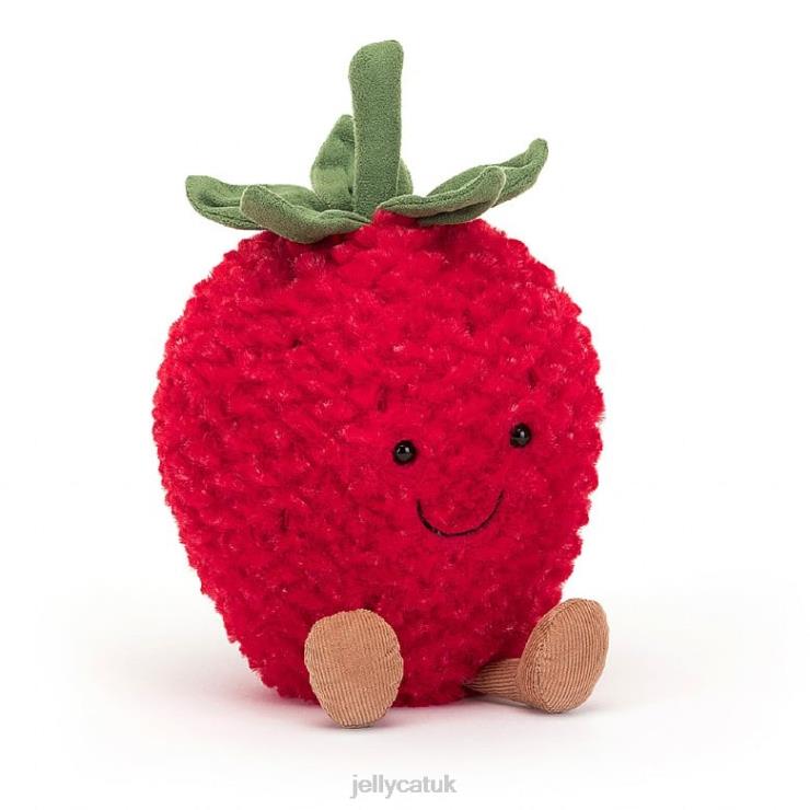 Jellycat Toy V248Z44 Amuseable Strawberry Red