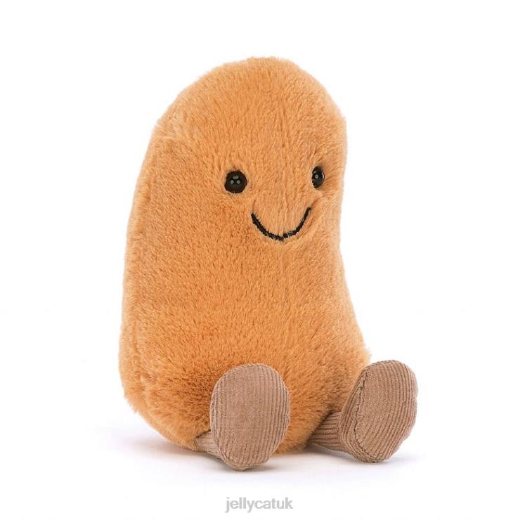 Jellycat Toy V248Z556 Amuseable Bean Tan