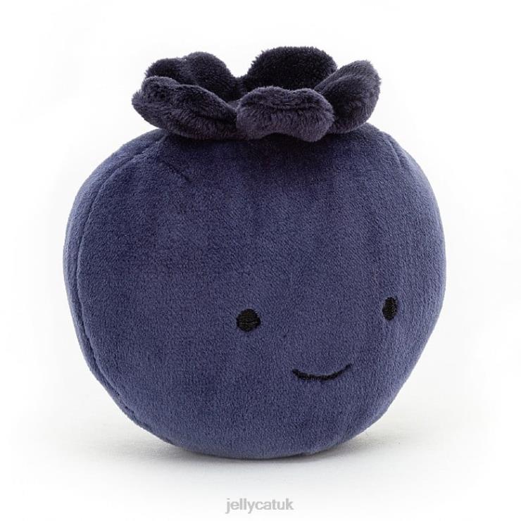 Jellycat Toy V248Z567 Fabulous Fruit berry Blue