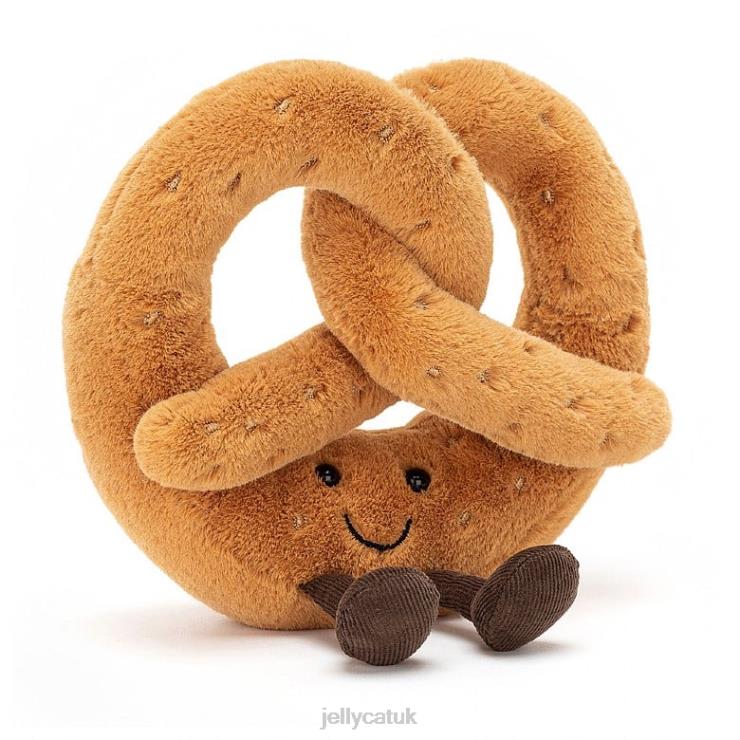 Jellycat Toy V248Z589 Amuseable Pretzel Beige