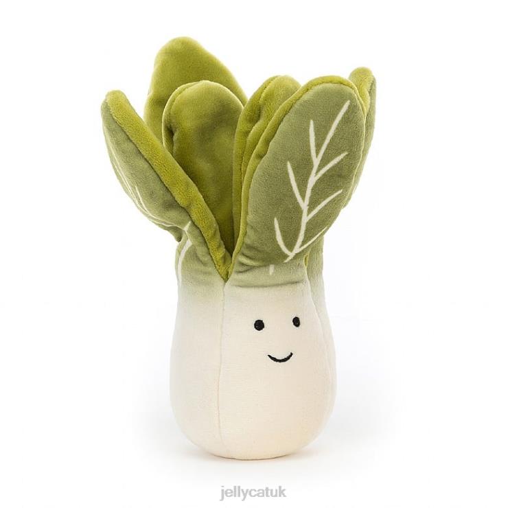 Jellycat Toy V248Z596 Vivacious Vegetable Bok Choy Green