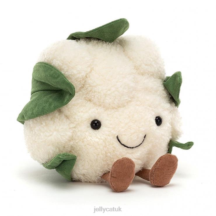 Jellycat Toy V248Z599 Amuseable Cauliflower White