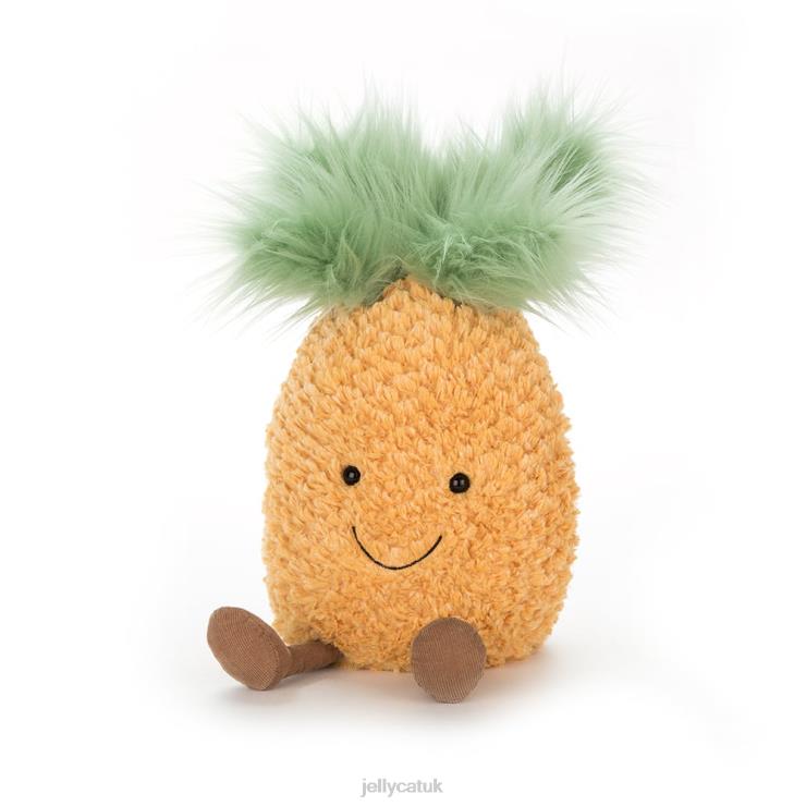 Jellycat Toy V248Z600 Amuseable Pineapple Yellow