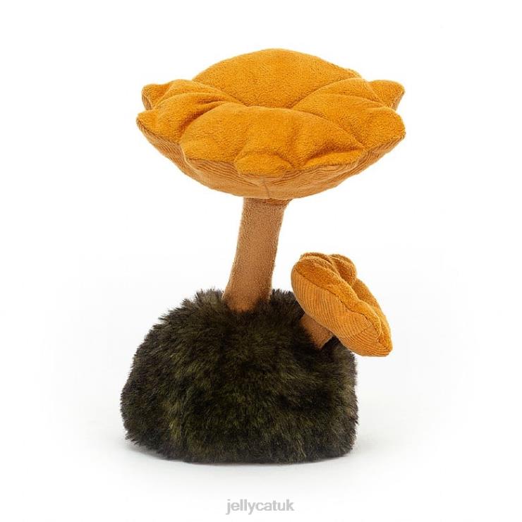 Jellycat Toy V248Z423 Wild Nature Chanterelle Mushroom Yellow