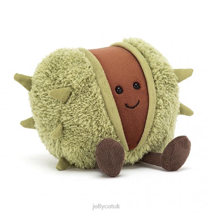 Jellycat Toy V248Z576 Amuseable Conker Green