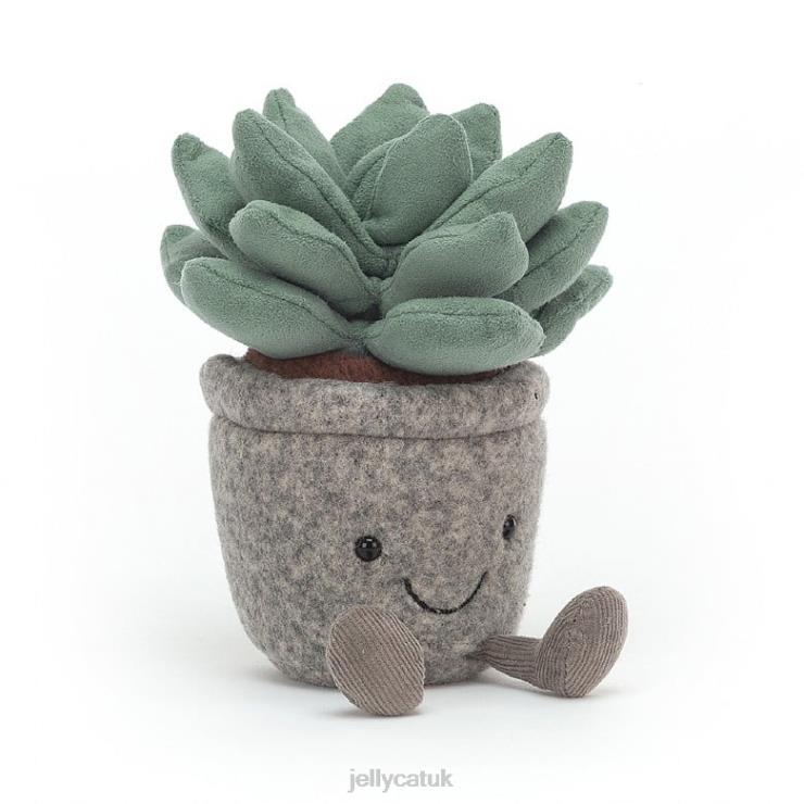 Jellycat Toy V248Z595 Silly Succulent Azulita Multi-colour