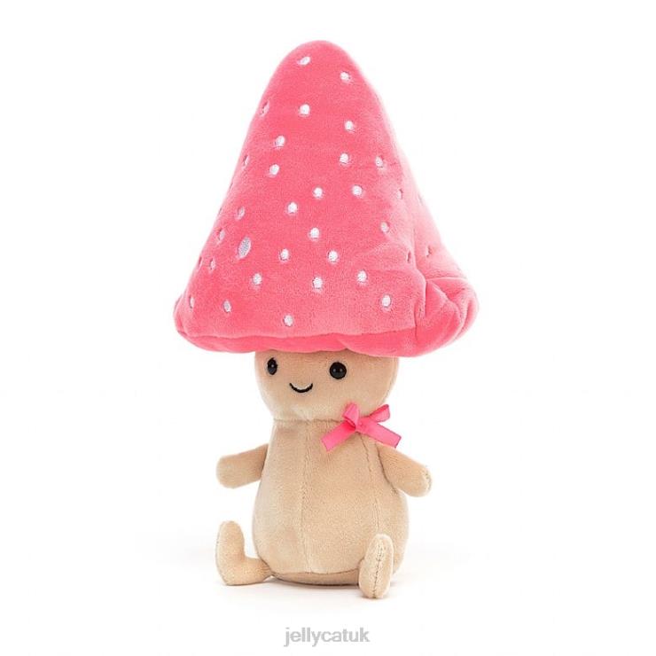 Jellycat Toy V248Z628 Fun-Guy Pattie Pink