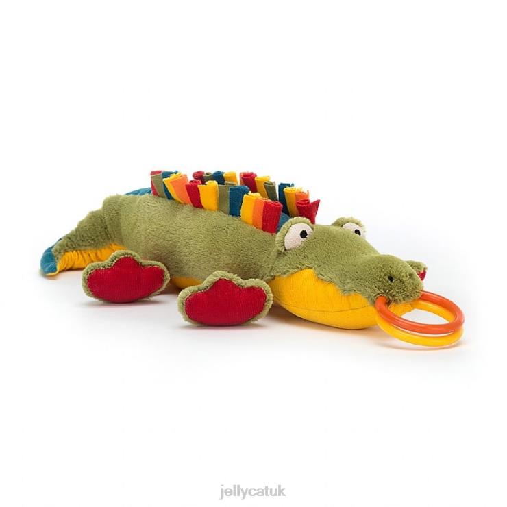 Jellycat Toy V248Z751 Happihoop Croc Multi-colour