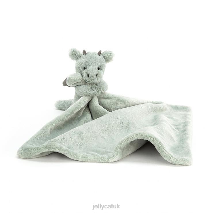 Jellycat Toy V248Z460 Bashful Dragon Soother Green