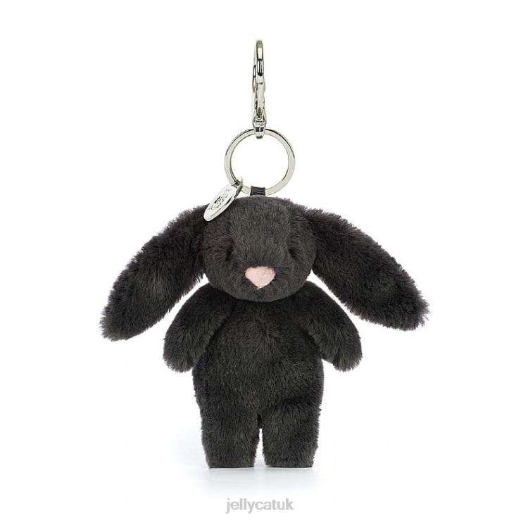 Jellycat Accessory V248Z526 Bashful Bunny y Bag Charm Ink