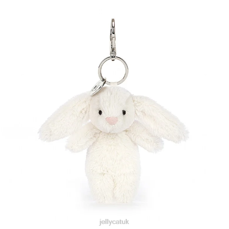 Jellycat Accessory V248Z566 Bashful Bunny Bag Charm Cream