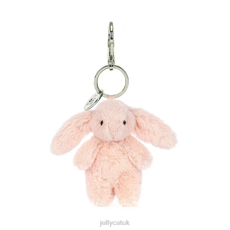 Jellycat Accessory V248Z613 Bashful Blush Bunny Bag Charm Peach