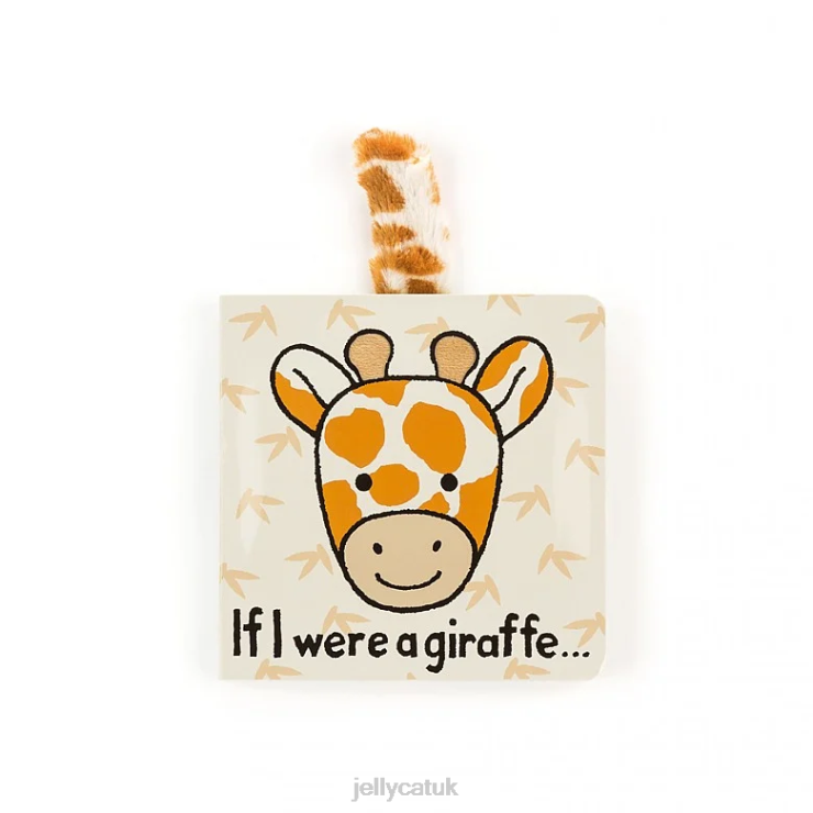 Jellycat Book V248Z722 If I Were A Giraffe Book Multi-colour