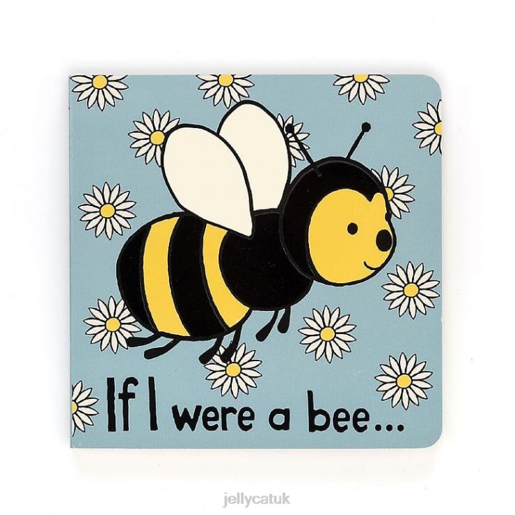 Jellycat Book V248Z787 If I Were A Bee Book Multi-colour