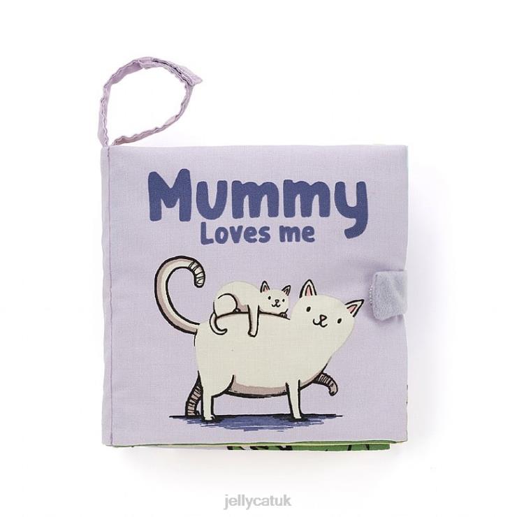 Jellycat Book V248Z712 Mummy Loves Me Book Multi-colour