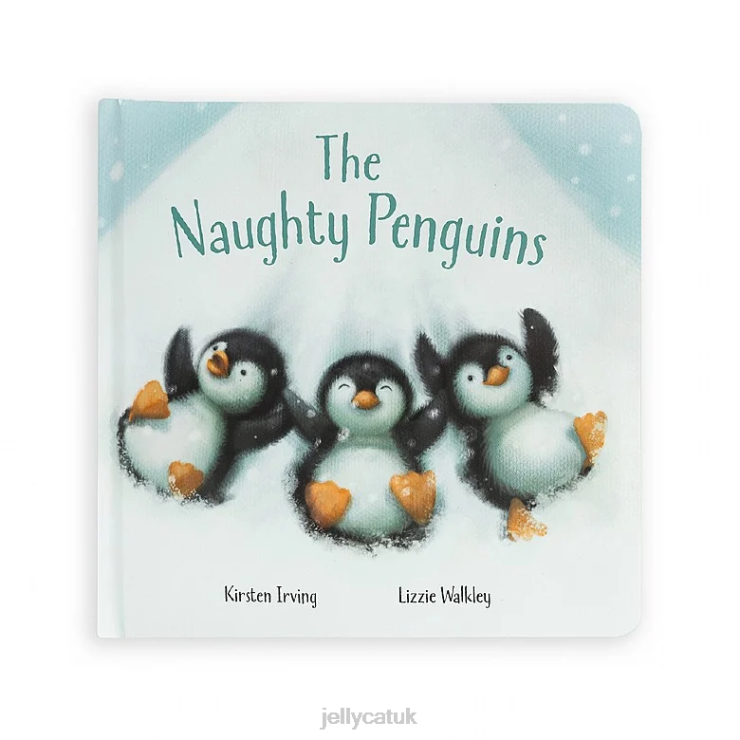 Jellycat Book V248Z169 The Naughty Penguins Book Multi-colour