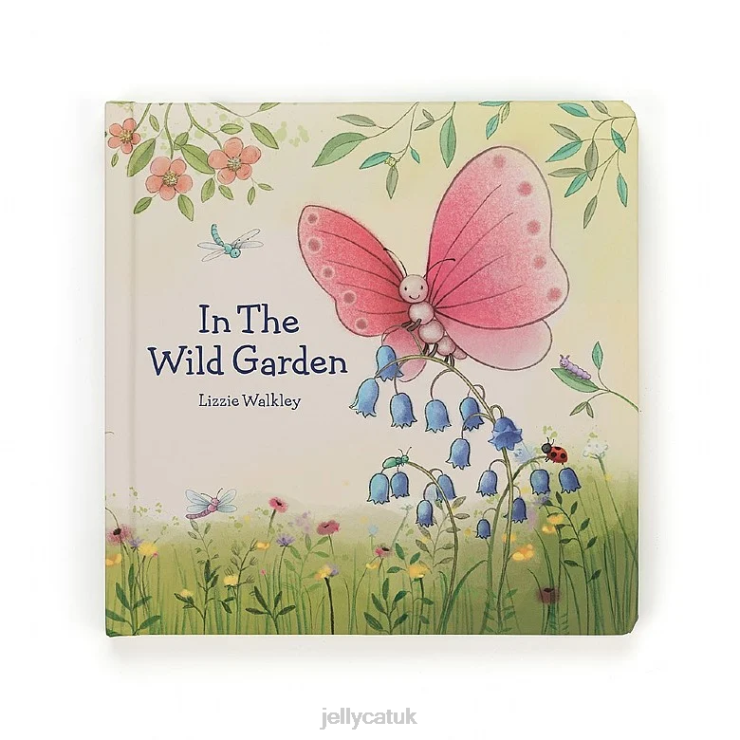 Jellycat Book V248Z781 In the Wild Garden Book Multi-colour