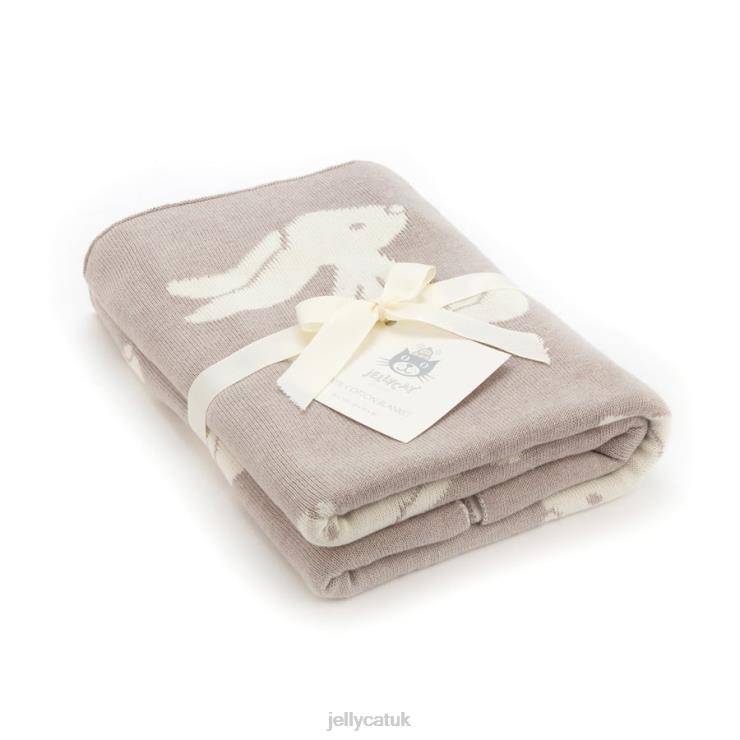 Jellycat Toy V248Z342 Bashful Bunny Blanket Beige