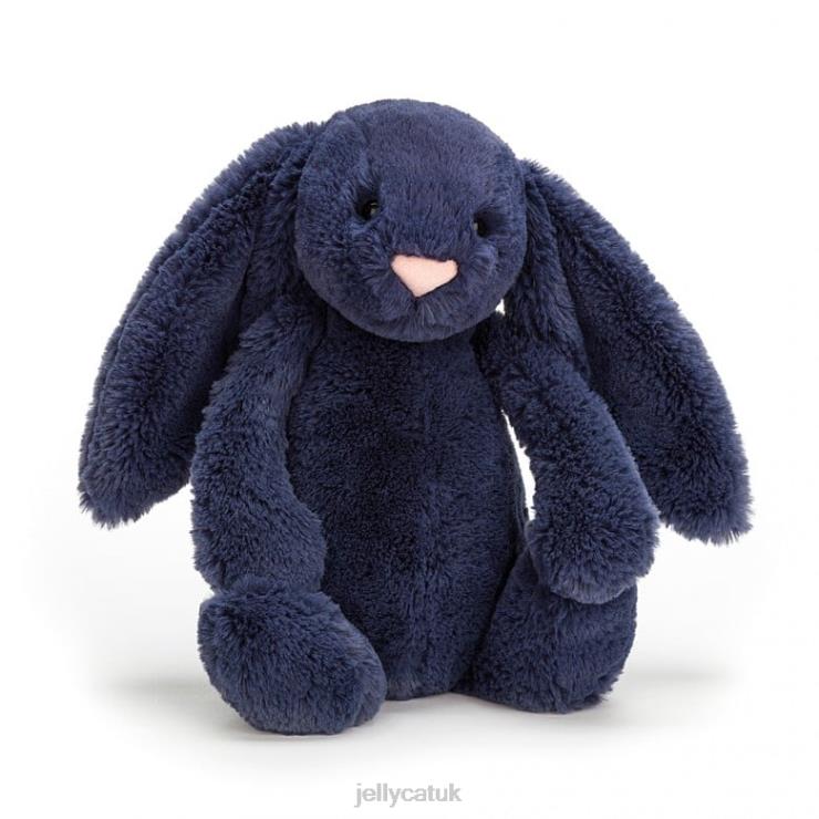 Jellycat Toy V248Z402 Bashful Bunny Navy