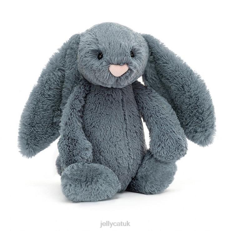 Jellycat Toy V248Z431 Bashful Dusky Bunny Blue