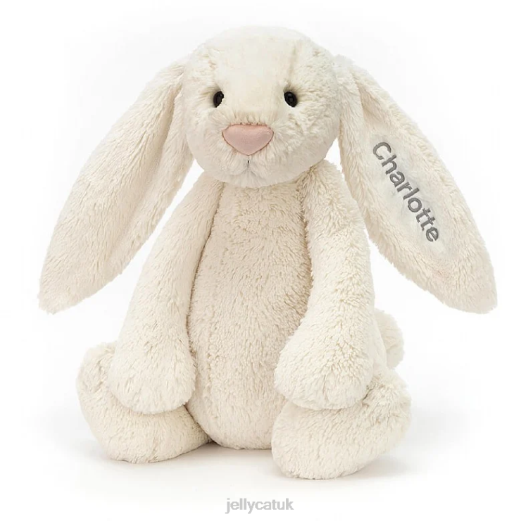 Jellycat Toy V248Z454 Personalised Bashful Bunny Huge Cream