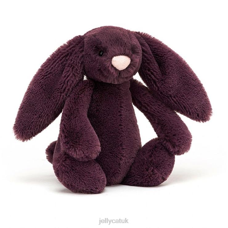 Jellycat Toy V248Z468 Bashful Bunny Plum