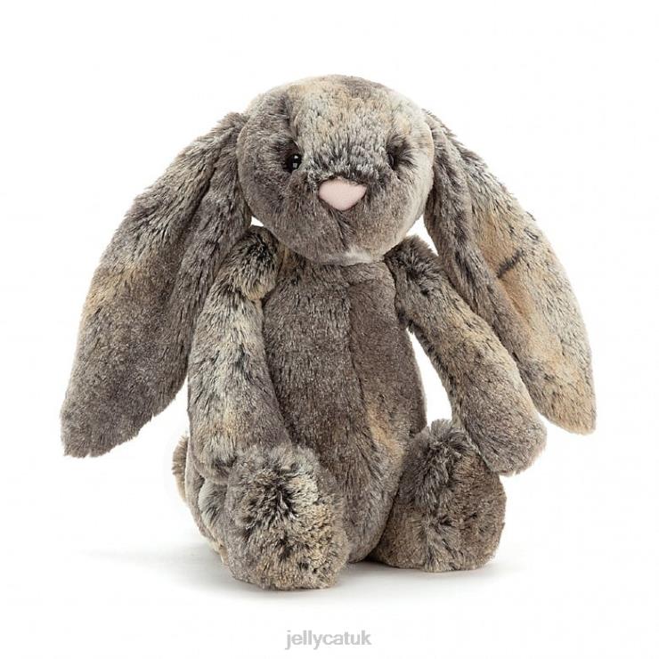 Jellycat Toy V248Z506 Bashful Cottontail Bunny Grey