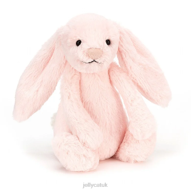 Jellycat Toy V248Z709 Bashful Bunny Rattle Pink