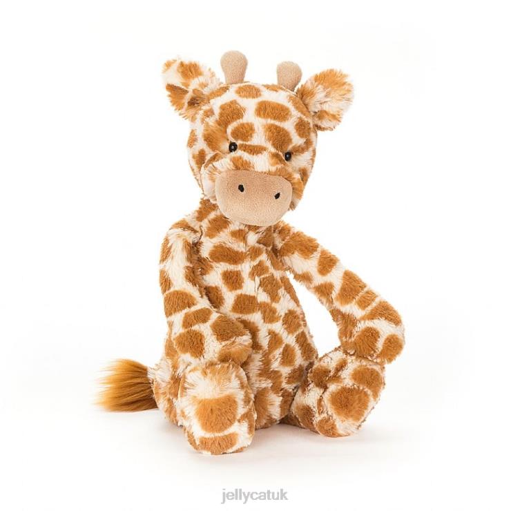 Jellycat Toy V248Z183 Bashful Giraffe Orange