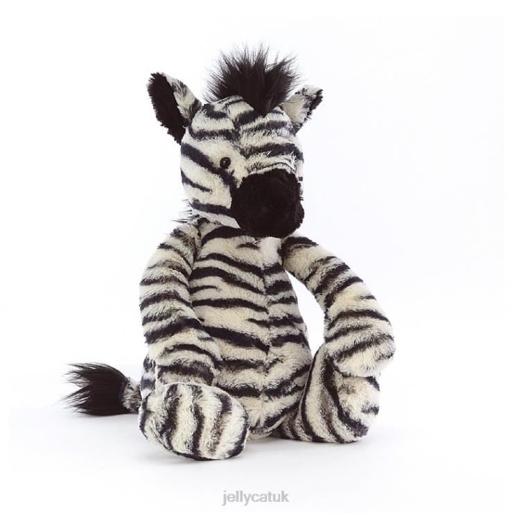 Jellycat Toy V248Z611 Bashful Zebra Black and White