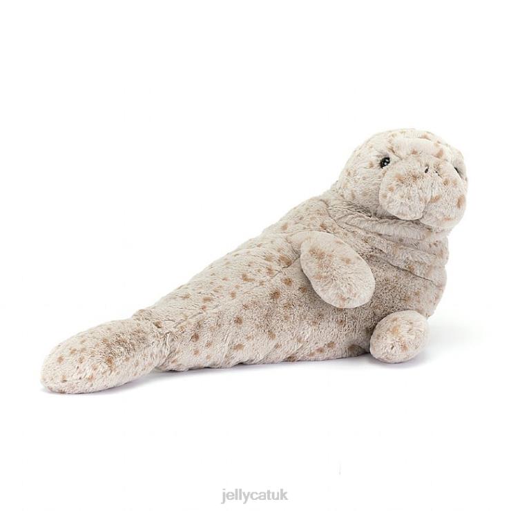 Jellycat Toy V248Z302 Magnus Manatee Grey