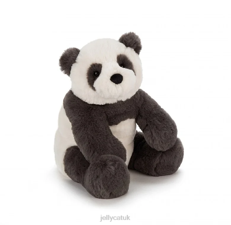 Jellycat Toy V248Z401 Harry Panda Cub Black and White