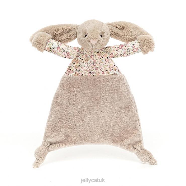 Jellycat Toy V248Z325 Blossom Bea Bunny Comforter Beige