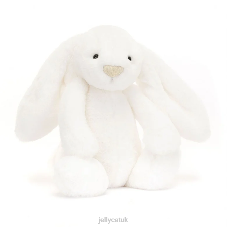 Jellycat Toy V248Z196 Bashful Luxe Bunny Luna White