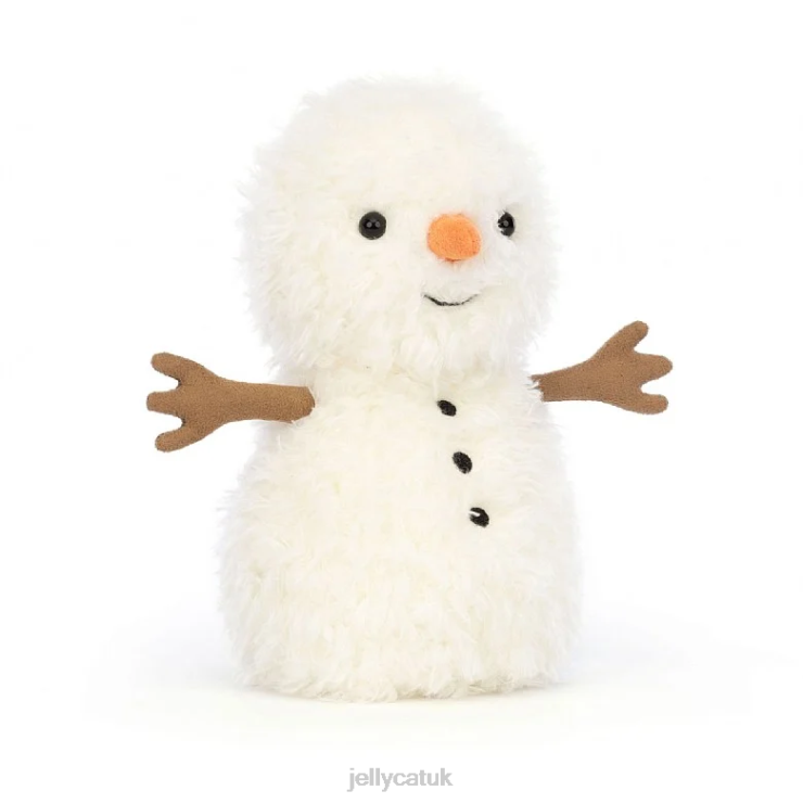 Jellycat Toy V248Z218 Little Snowman Cream