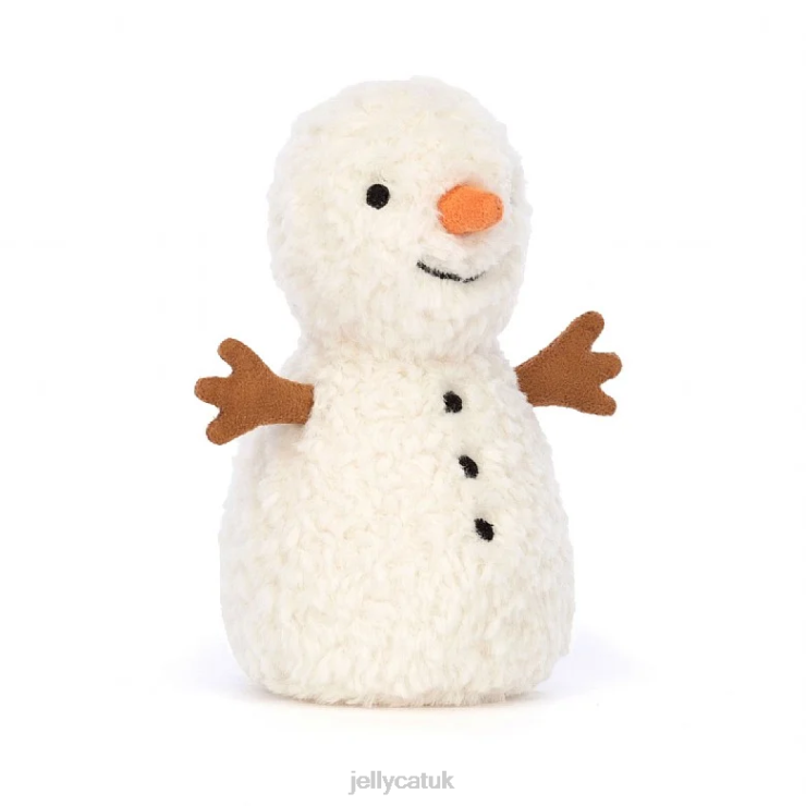 Jellycat Toy V248Z532 Wee Snowman Cream