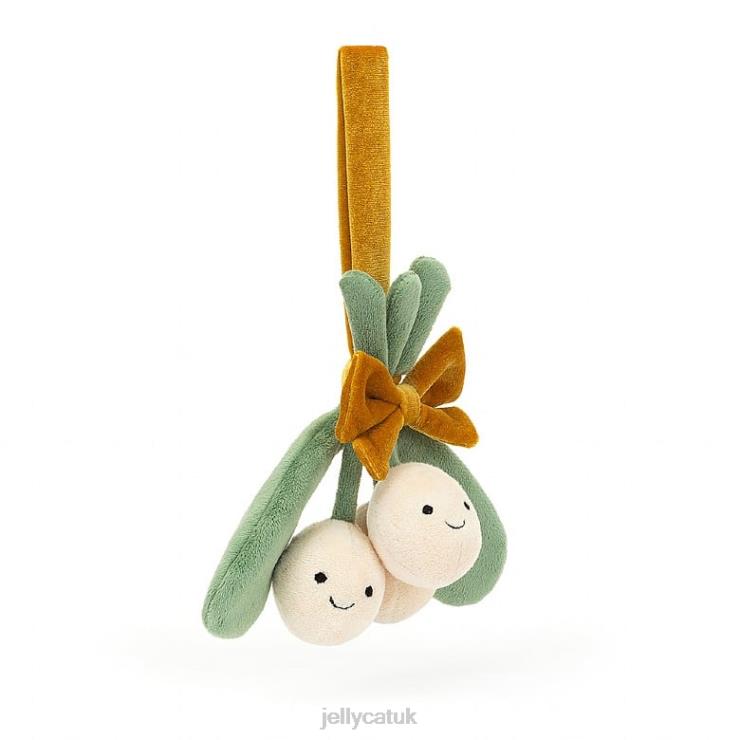 Jellycat Toy V248Z62 Amuseable Mistletoe Cream