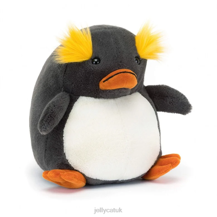 Jellycat Toy V248Z6 Maurice Macaroni Penguin Black & Cream