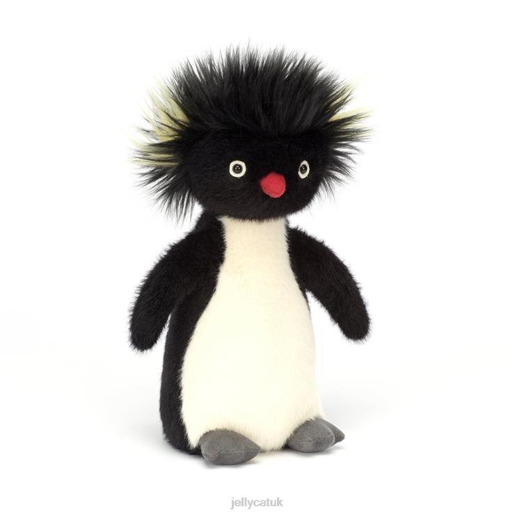 Jellycat Toy V248Z7 Ronnie Rockhopper Penguin Black & Cream