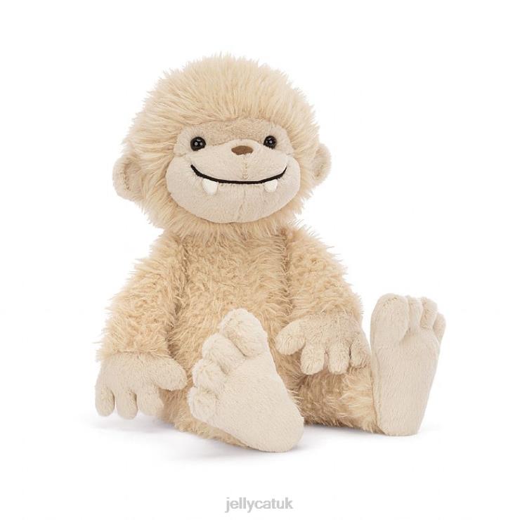 Jellycat Toy V248Z101 Bucky Bigfoot Beige