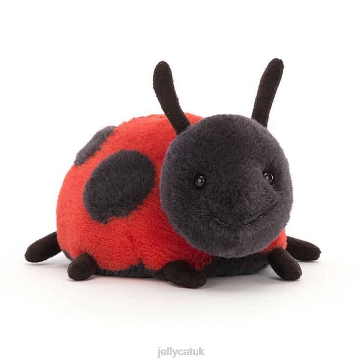 Jellycat Toy V248Z129 Layla Ladybird Red