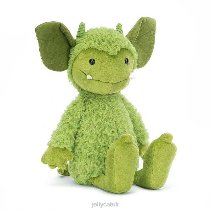 Jellycat Toy V248Z153 Grizzo Gremlin Green