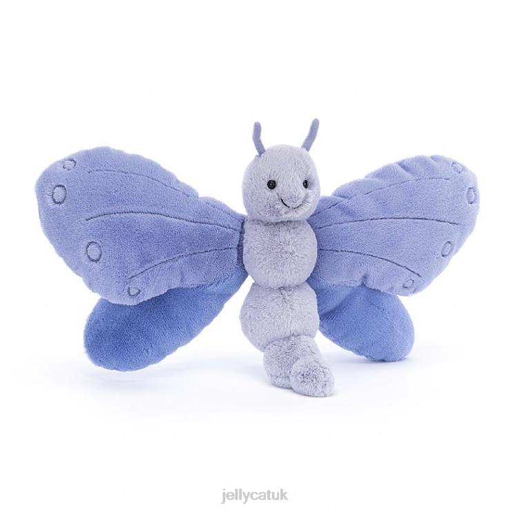 Jellycat Toy V248Z235 bell Butterfly Blue