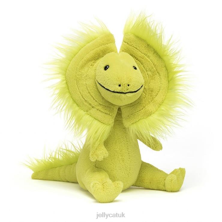 Jellycat Toy V248Z320 Davey Dilophosaurus Zingy