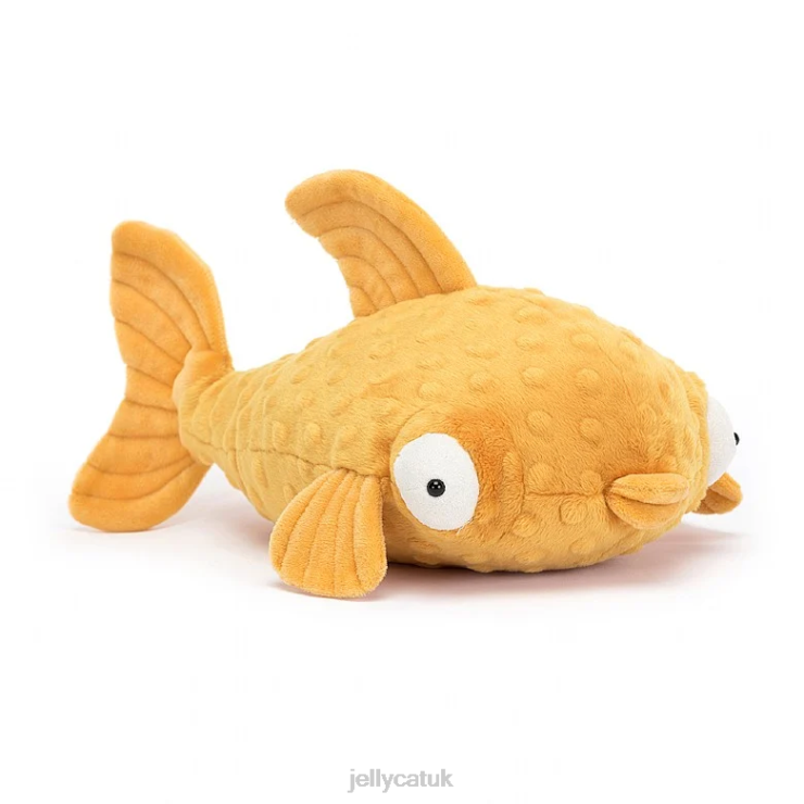 Jellycat Toy V248Z379 Gracie Grouper Fish Yellow