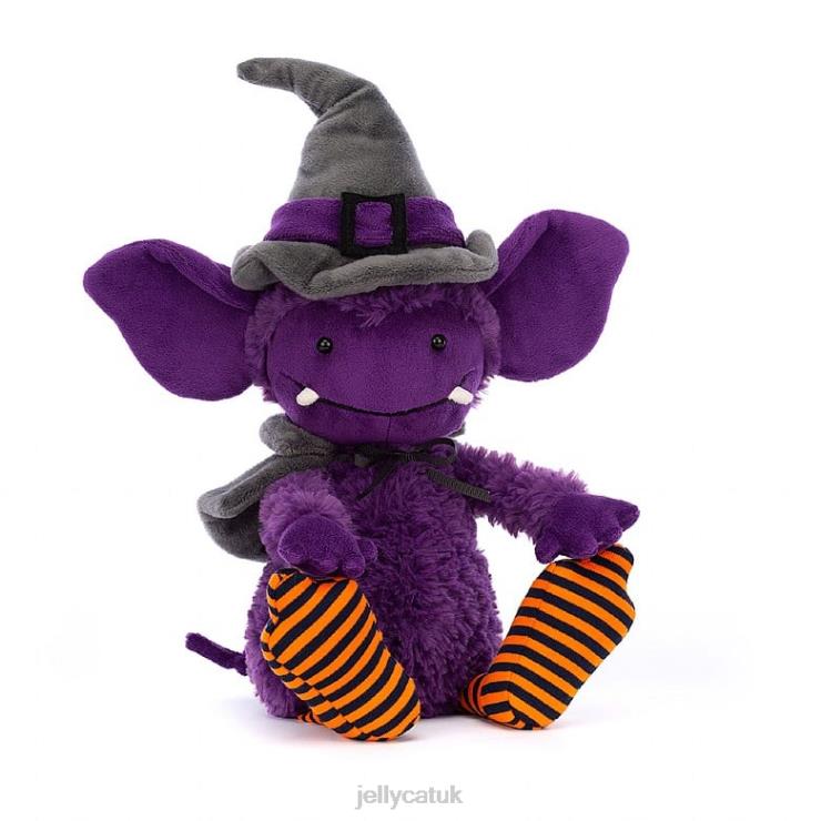 Jellycat Toy V248Z380 Spooky Greta Gremlin Purple