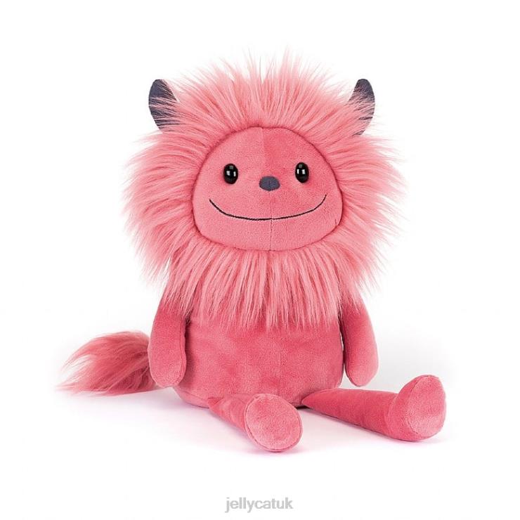 Jellycat Toy V248Z382 Jinx Monster Pink